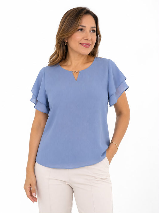 BLUSA SEÑORA MANGA CORTA 5667