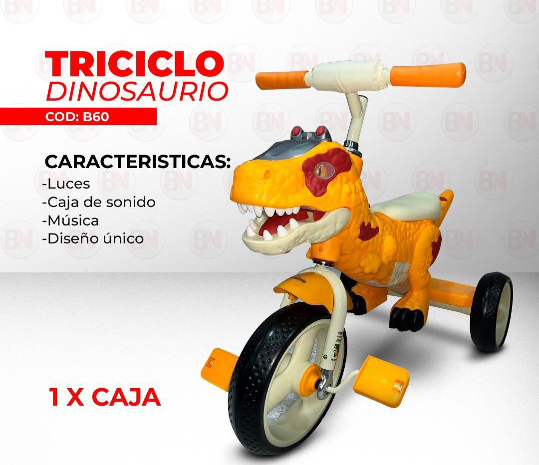 Triciclo Dinosuario
