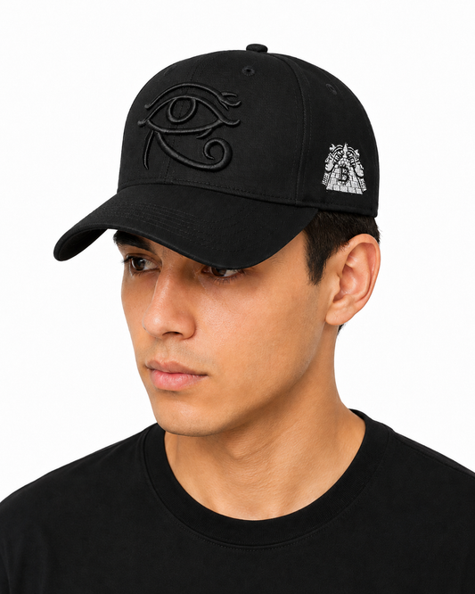 GORRA NEGRA OJO