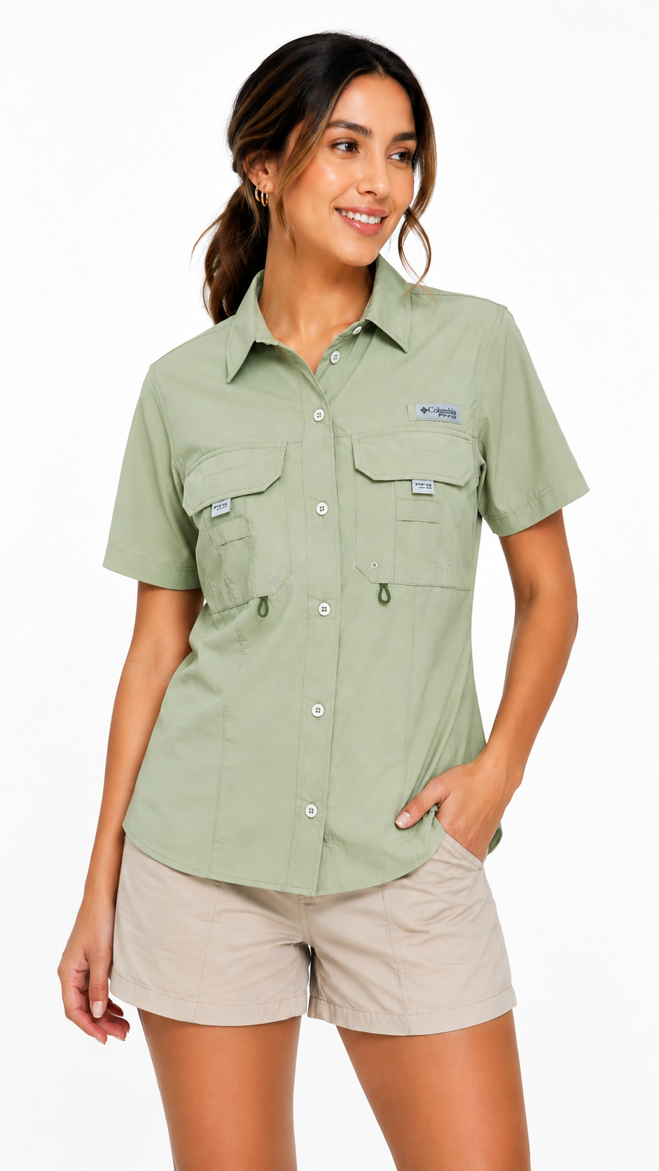 CAMISA COLUMBIA DAMA REF 6-J29