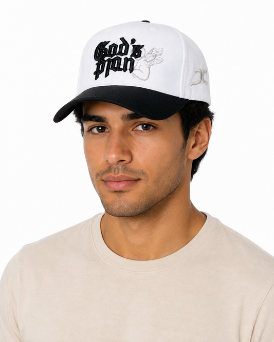 GORRA BLANCO NEGRO ANGEL