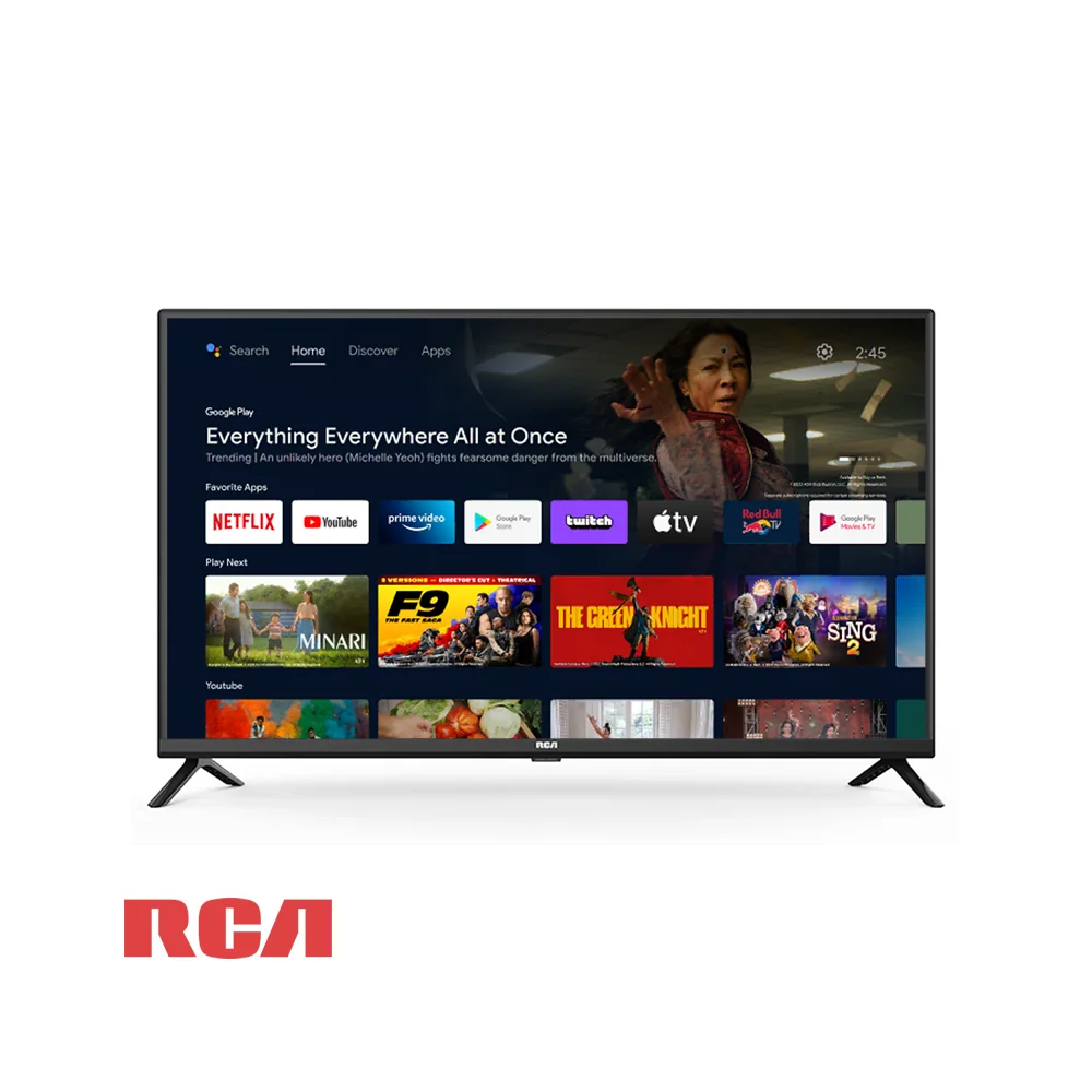 Televisor RCA 58" Google TV Smart Android + 1 MES DE CANALES + SOPORTE TV
