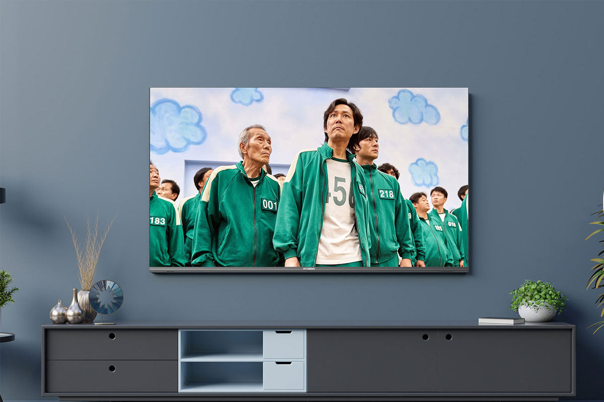 Televisor HYUNDAI 55" + 1 MES GRATIS DE CANALES + SOPORTE TV